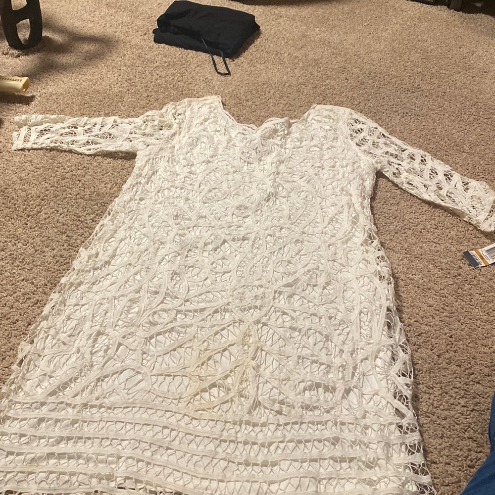 White INC Lace Dress NWT Sizs 16W